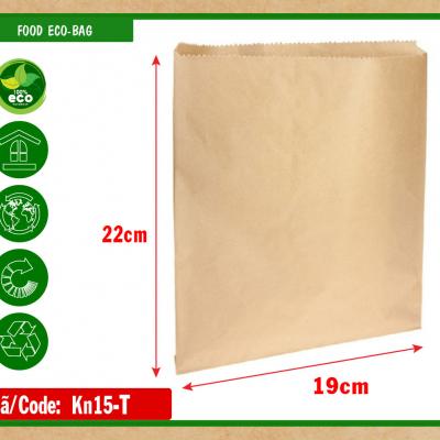 Túi giấy đựng bánh mì sừng trâu